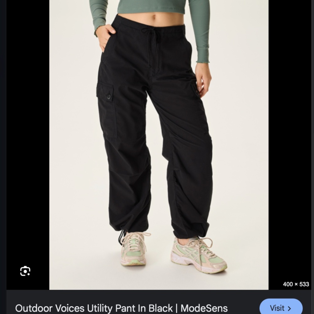 ISO XXS OV Utility Pant Jogger Black